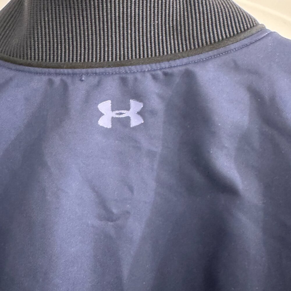 Under Armour Misty Copeland Opening Night Bomber Jacket Medium Blue View 2